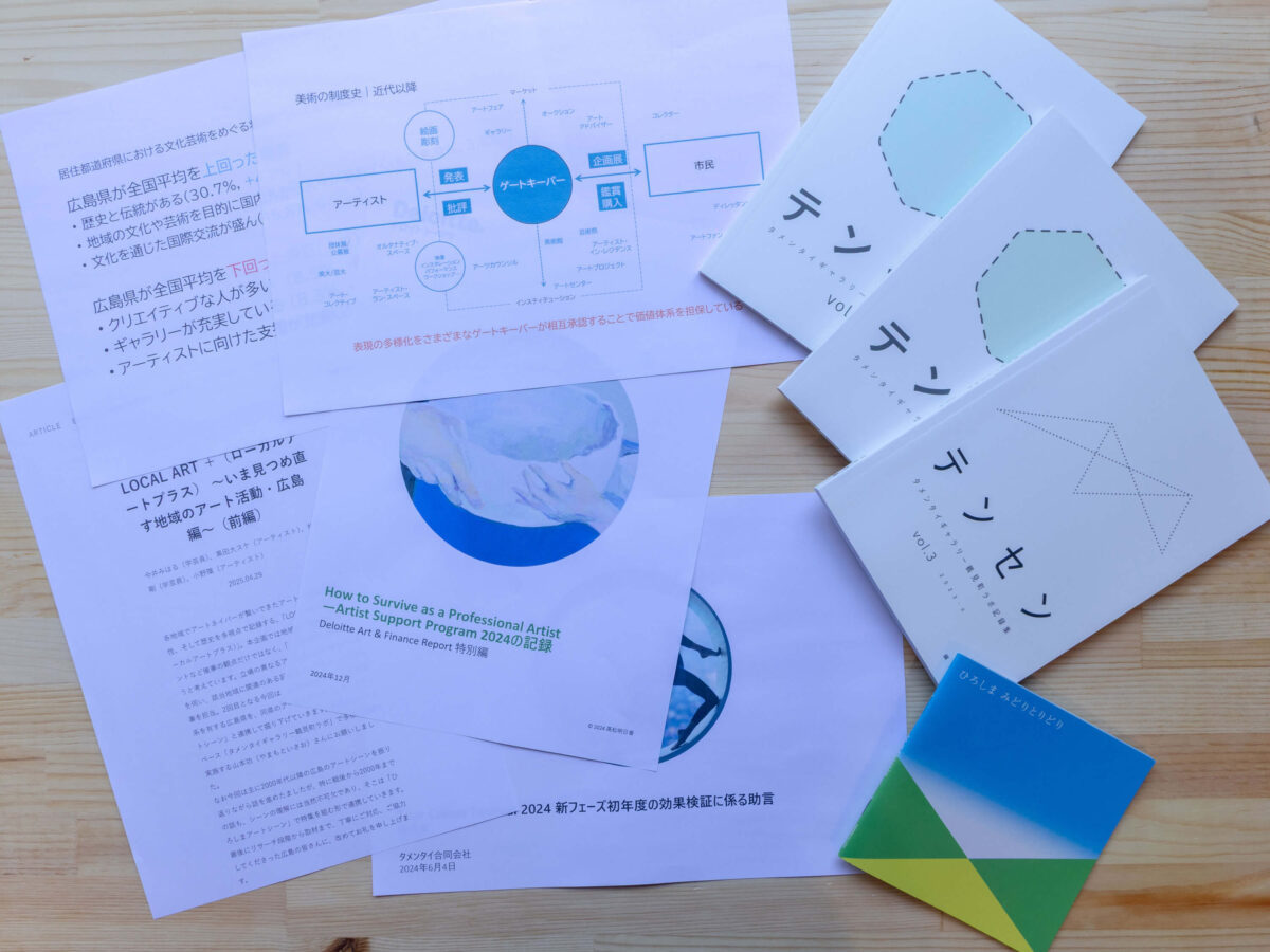 携わった調査レポートやアーカイブドキュメント